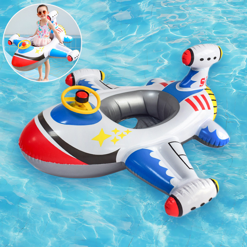 Pool Float Ring Inflatable - Baby Schwimm kreis Flugzeug Float Pool