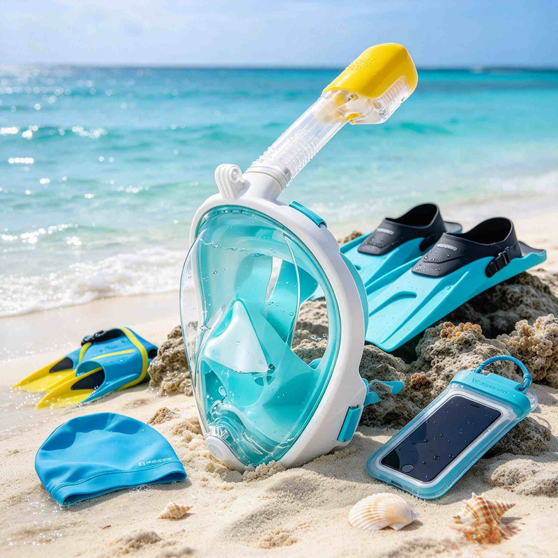 Trockene Anti-Beschlag-Vollges – Snorkel Mask Full Face Bewertung und Preis