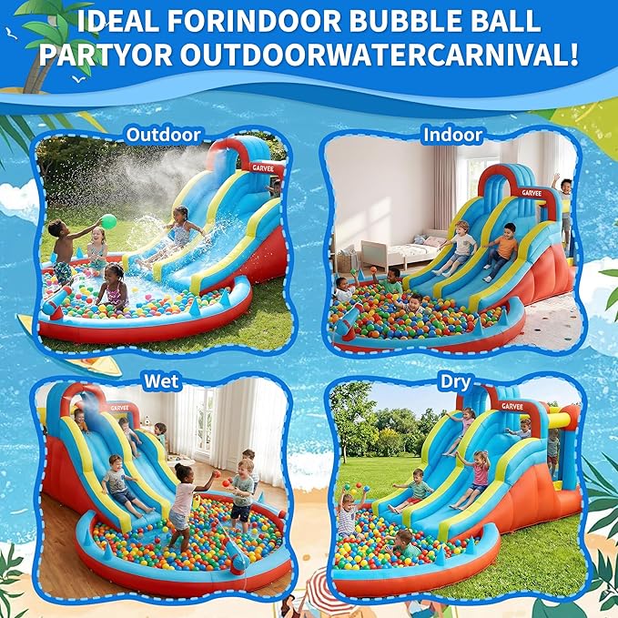 Ganzjähriger 8-in-1 aufblasbar – Water Slide Inflatable Bewertung und Preis