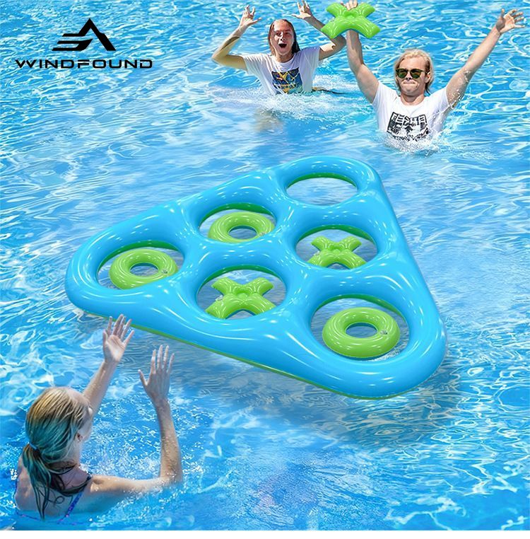 Aufblasbares Sechseck-Ringwurf – Pool Float Ring Inflatable Bewertung und Preis