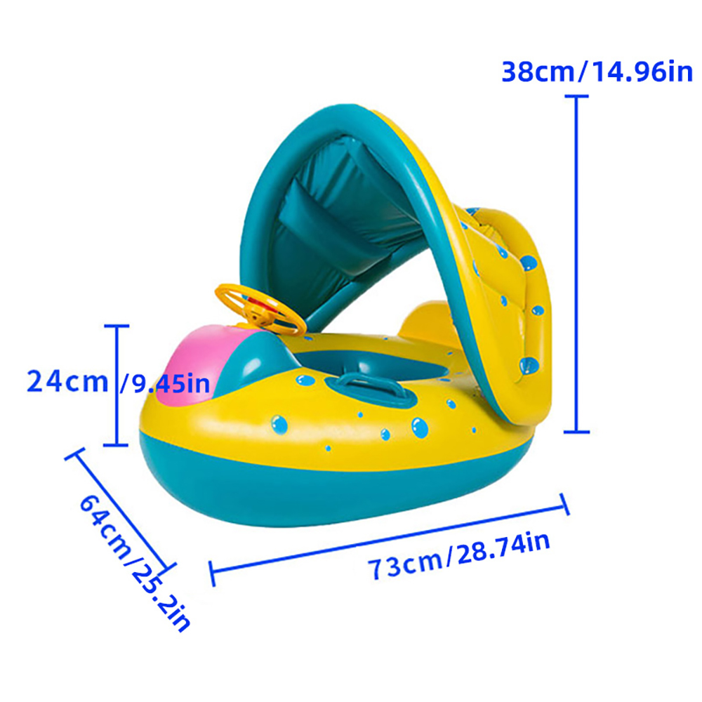 1 Stück Gelber Sonnenschutz-Si – Pool Float Ring Inflatable Bewertung und Preis