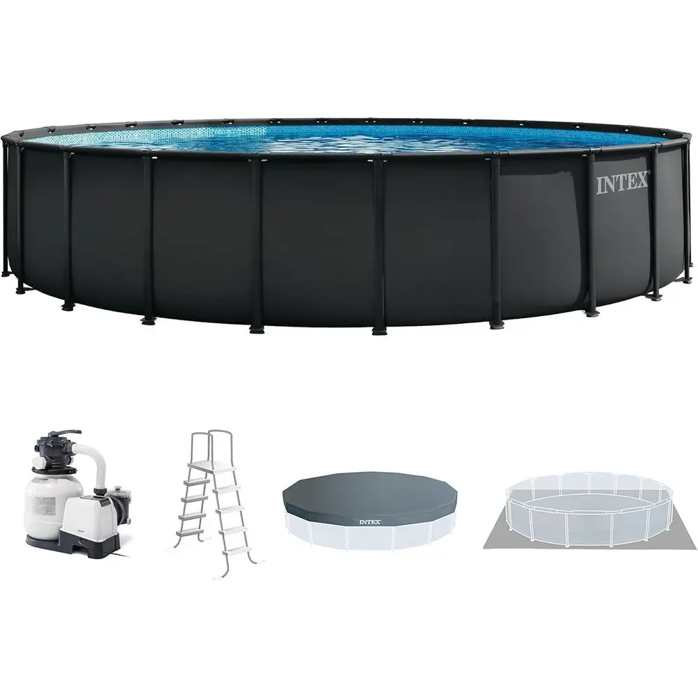 Rundes 24 Fuß x 52 Zoll Aufste – Pool Ladder Above Ground Bewertung und Preis