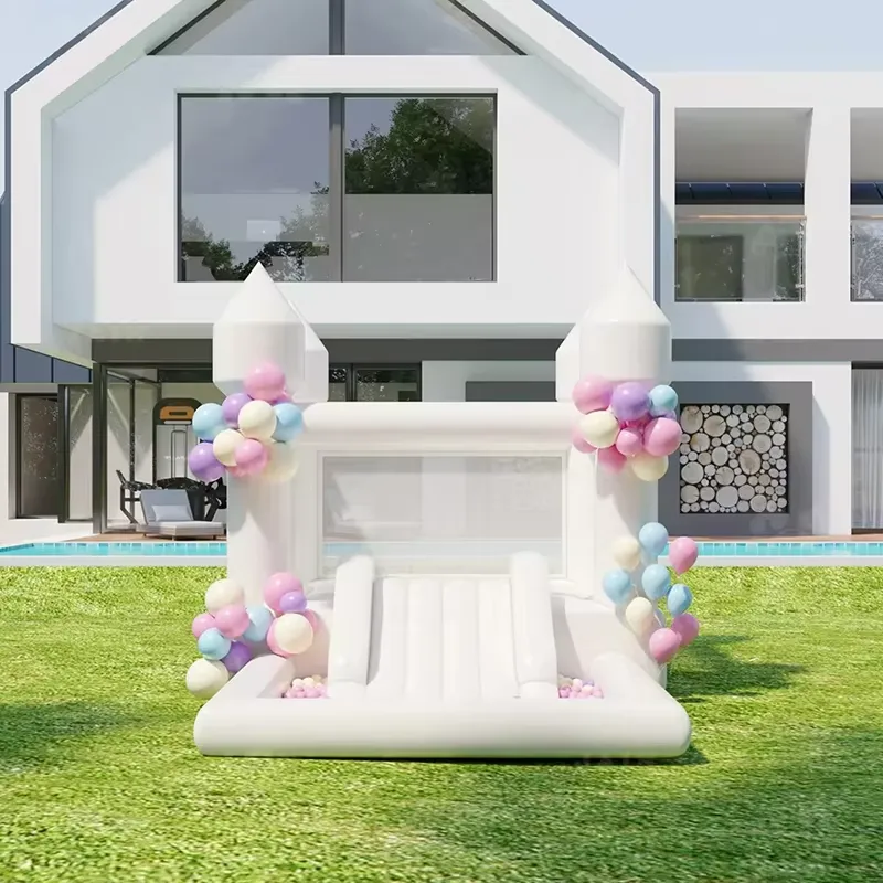 20264m Weiße Aufblasbare Hüpfb – Water Slide Inflatable Bewertung und Preis